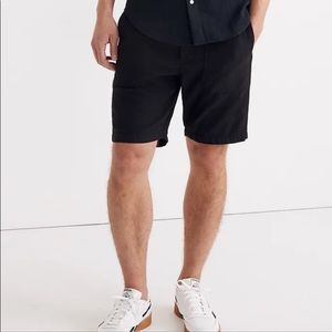 Madewell Men's Garment-Dyed Twill Drawstring Shorts Size XS
